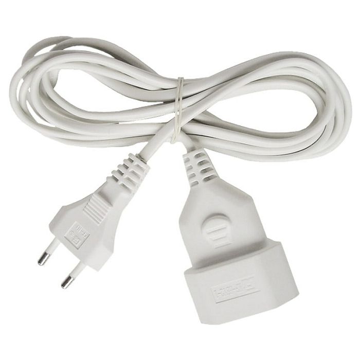 Brennenstuhl plastic extension cable, 3m - white 1161660