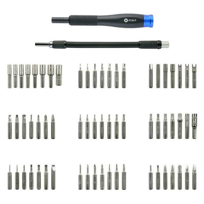 iFixit Mako 64 Bit Driver Kit + Pro Magnetic Project Mat-ZUBU-056