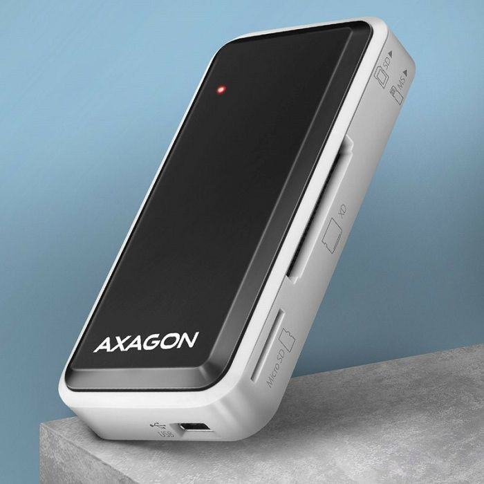 AXAGON CRE-X1 External mini card reader, 5-slot CRE-X1