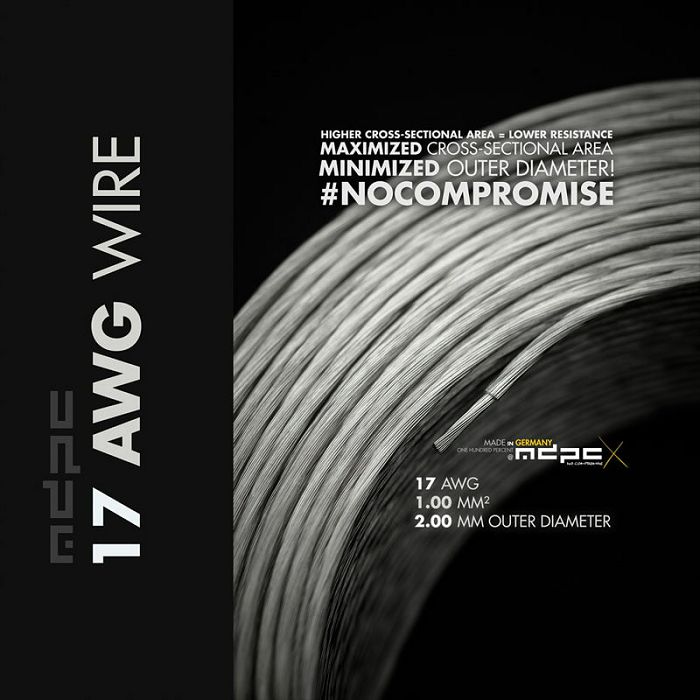 MDPC-X Schaltlitze 17-AWG Transparent, 1m WI-17AWG-TX