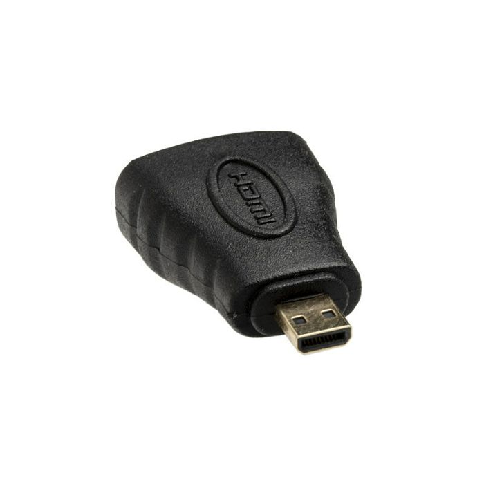 Akasa HDMI socket to Micro HDMI adapter UHD 4K at 60Hz AK-CBHD22-BK