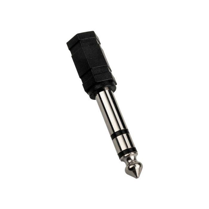 InLine Audio Adapter, 6.3mm jack plug to 3.5mm jack (stereo) - black 99305