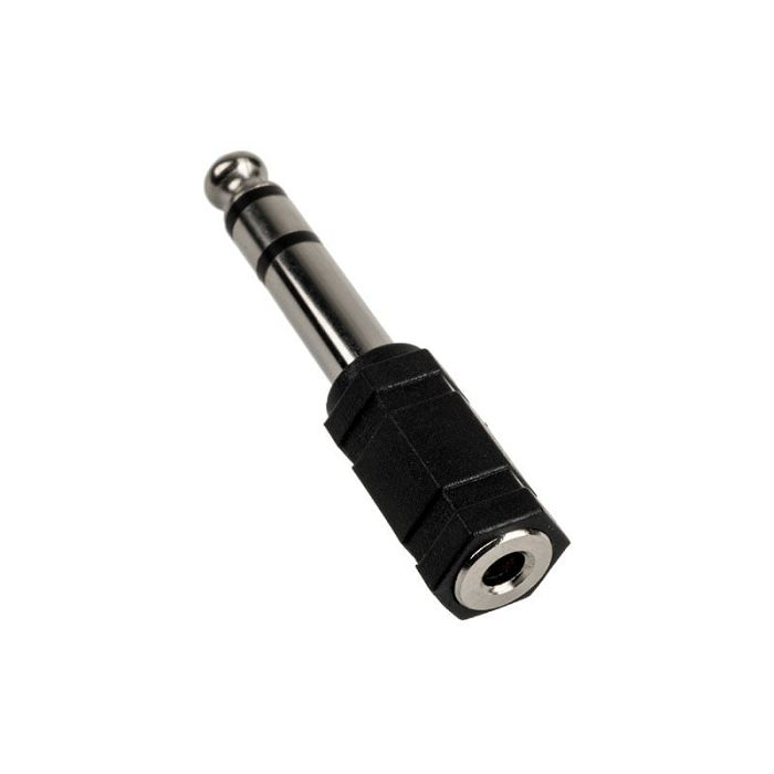 InLine Audio Adapter, 6.3mm jack plug to 3.5mm jack (stereo) - black 99305