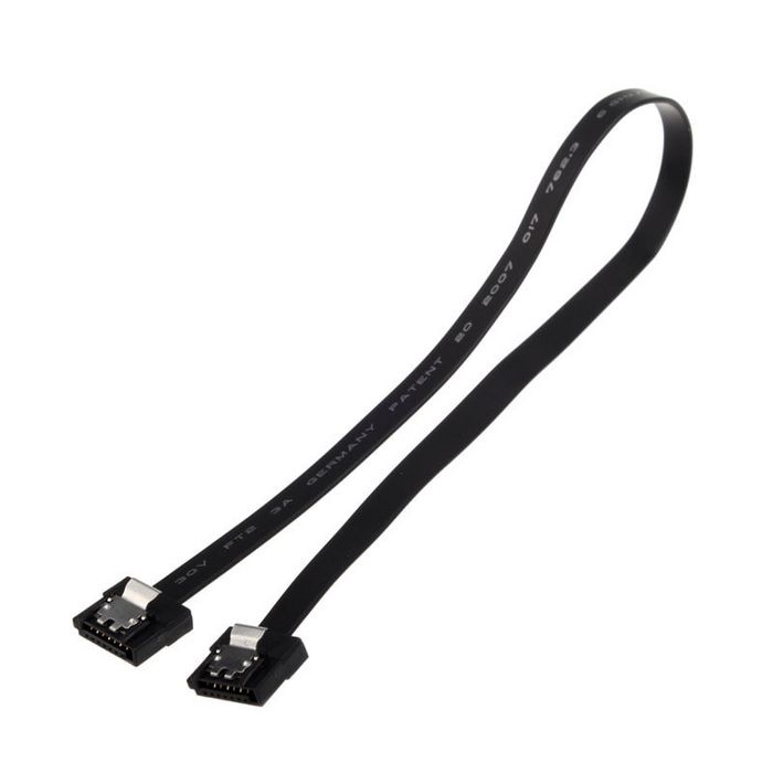 Akasa Proslim SATA 3 cable 30cm straight - black AK-CBSA05-30BK