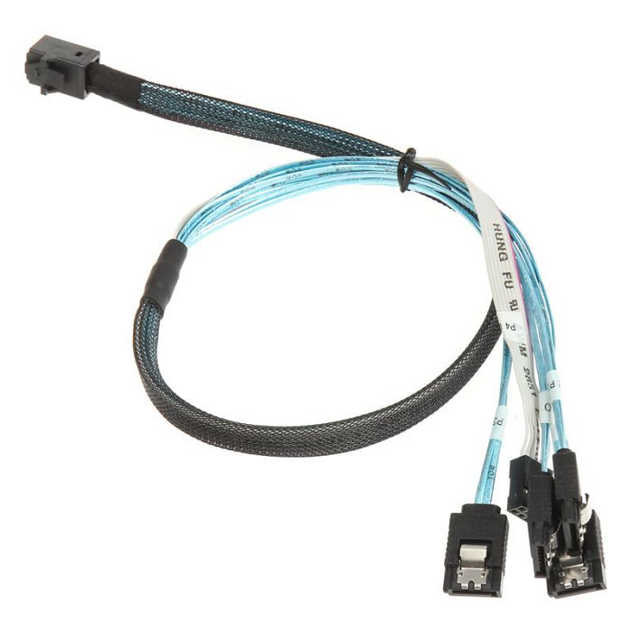 SilverStone SST-CPS05 Mini-SAS zu SATA 7-Pin Kabel - 50 cm SST-CPS05
