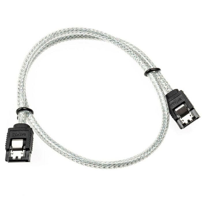 InLine SATA III (6Gb/s) Kabel, transparenz - 0,5m 27305R