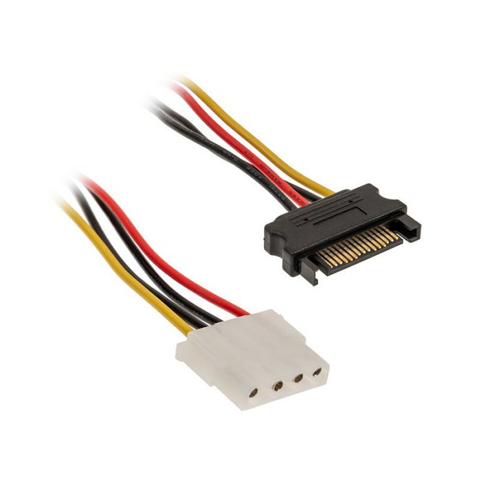 Akasa SATA zu Molex Adapterkabel - 2 Stück AK-CBPW03-KT02