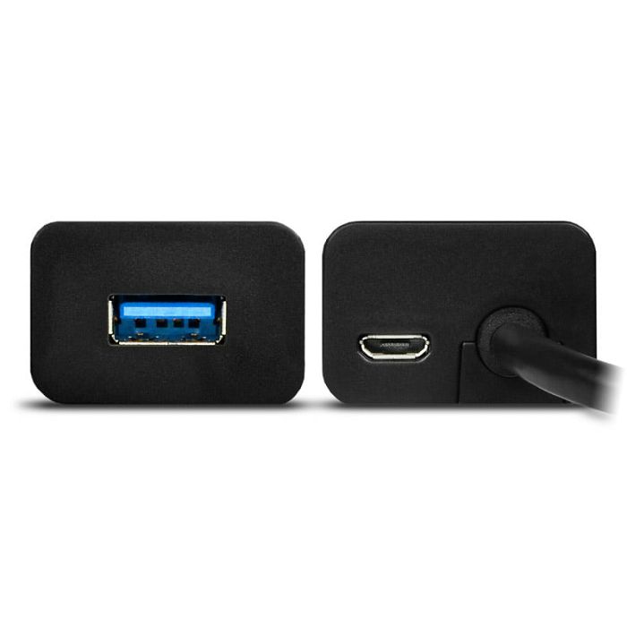 AXAGON HUE-S2B USB-A-Hub, 4x USB 3.0, externe Stromversorgung - 30 cm HUE-S2B