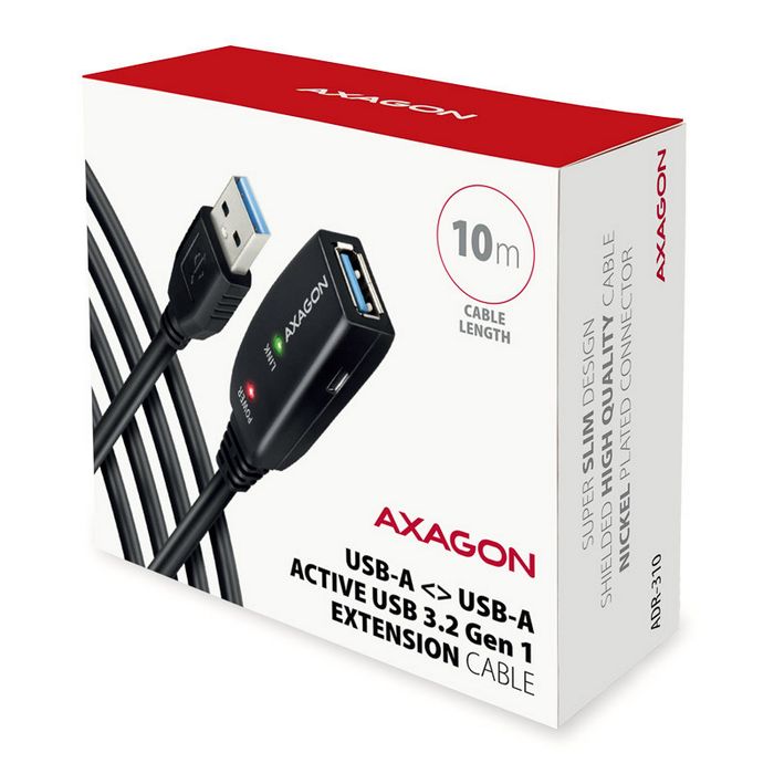 AXAGON ADR-310 USB 3.2 Gen 1 extension cable, active - 10m ADR-310