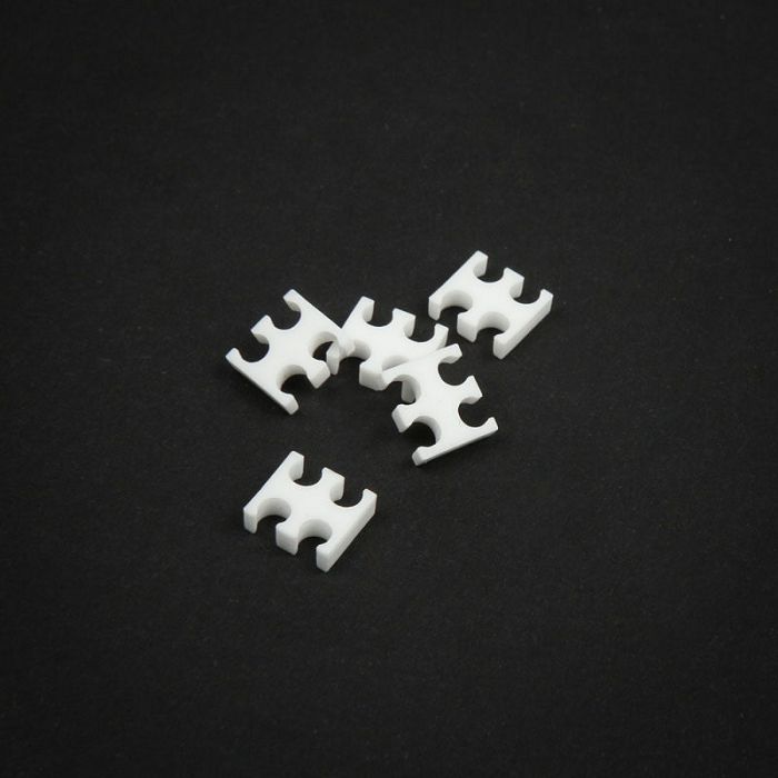 King Mod Service 4-Slot Kabelkamm 4mm groß - weiß - 5er Set ZUUV-165