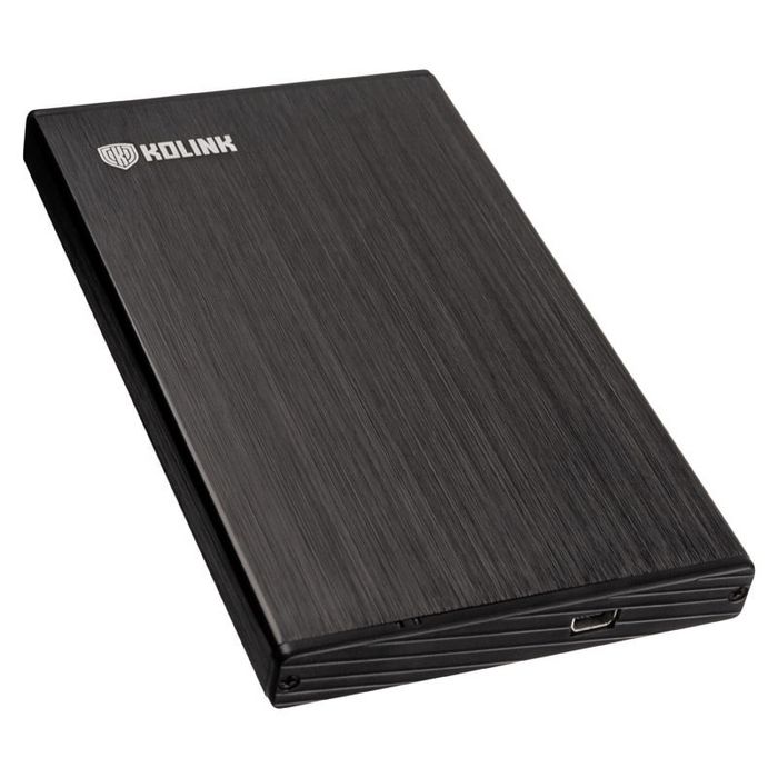 Kolink 2.5 inch USB 3.0 external enclosure - black HDSU2U3