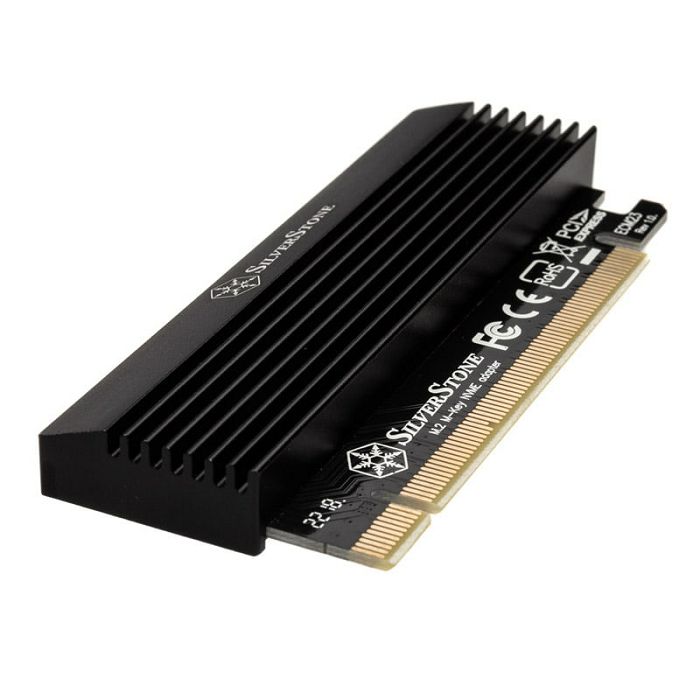 SilverStone SST-ECM23, PCI-E x4 to M.2 adapter with cooler SST-ECM23