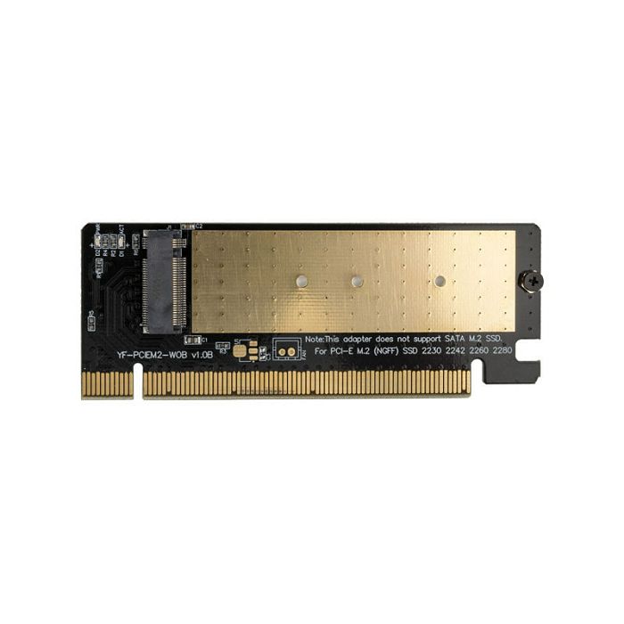 Akasa M.2 PCIe adapter with cooler - black AK-PCCM2P-05