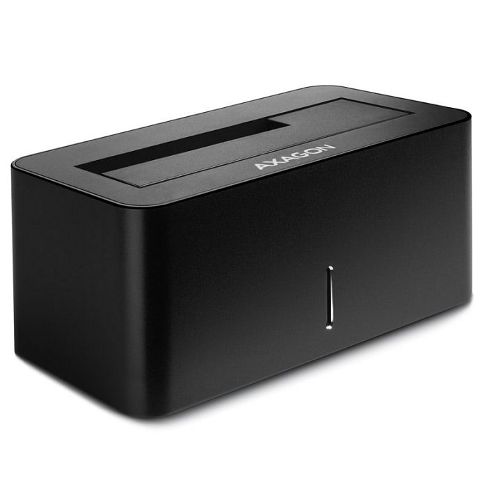 AXAGON ADSA-SN Dockingstation, USB 3.0, 1x 2,5"/3,5" SSD/HDD, SATA 6 - schwarz ADSA-SN