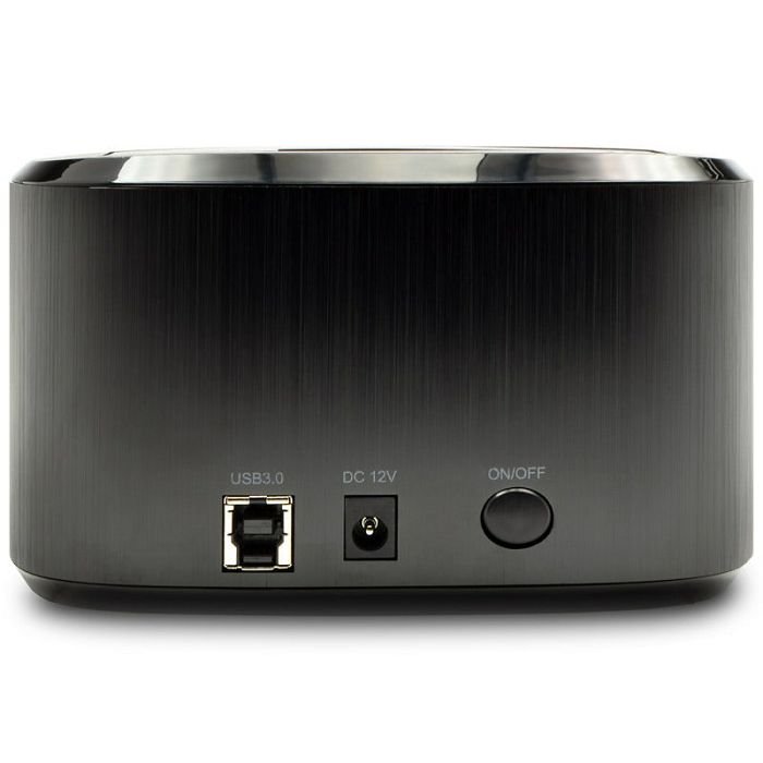 AXAGON ADSA-ST Dual-Dockingstation, USB 3.0, 2x 2,5"/3,5" SSD/HDD, SATA 6 - schwarz ADSA-ST