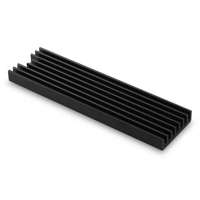 AXAGON CLR-M2L6 passive M.2 SSD heatsink - 2280, 6mm height, aluminum, black CLR-M2L6