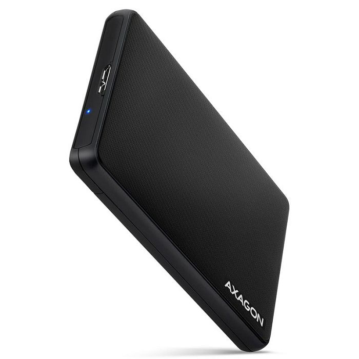 AXAGON EE25-SL externes 2,5"-Gehäuse, USB 3.0 / SATA III - USB-A, schwarz EE25-SL