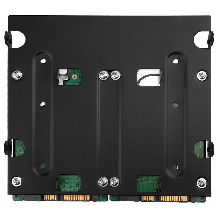 AXAGON RHD-435 holding frame for 4x 2.5"/2x 2.5" + 1x 3.5" in 5.25" slot - black RHD-435