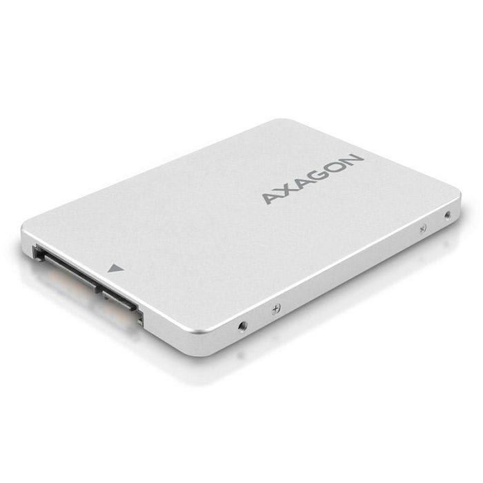 AXAGON RSS-M2SD case for M.2 SATA SSDs up to 2280 - aluminum, silver RSS-M2SD