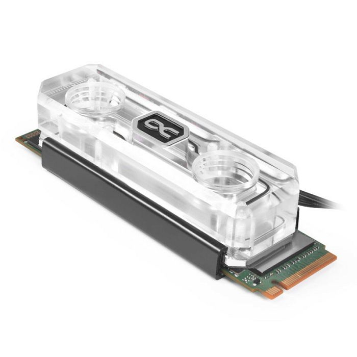 Alphacool HDX Apex M.2 2280 SSD Cooler, ARGB - Acryl 11969