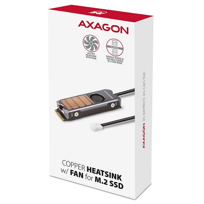 AXAGON CLR-M2FAN cooler für M.2 2280 SSD CLR-M2FAN