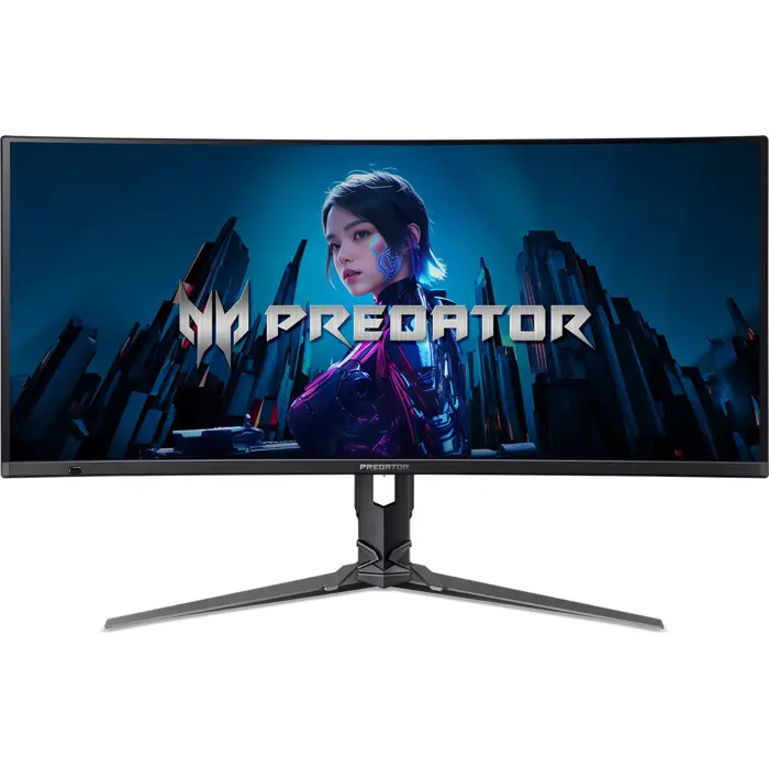 Acer Predator X34X5 QD-OLED - 34 - black, UWQHD, curved, AMD FreeSync Premium Pro, USB-C, 240Hz panel