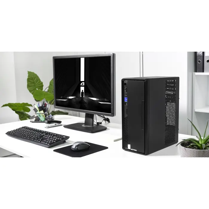 Actina 5901443334361 PC i3-12100 Mini Tower Intel® Core™ i3 8 GB DDR4-SDRAM 512 GB SSD Windows 11 Home Black