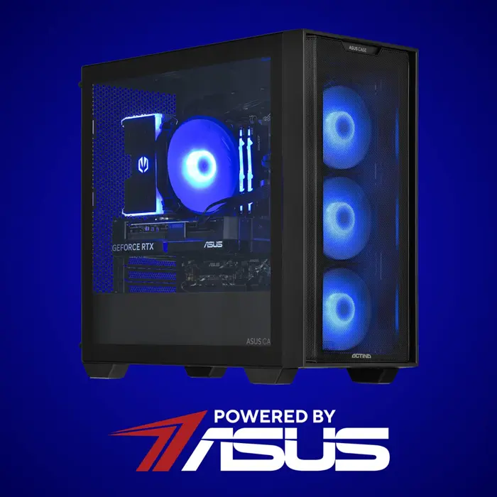 Actina 5901443335832 PC Mini Tower AMD Ryzen™ 5 5600 16 GB DDR4-SDRAM 1 TB SSD AMD Radeon RX 7600 Black