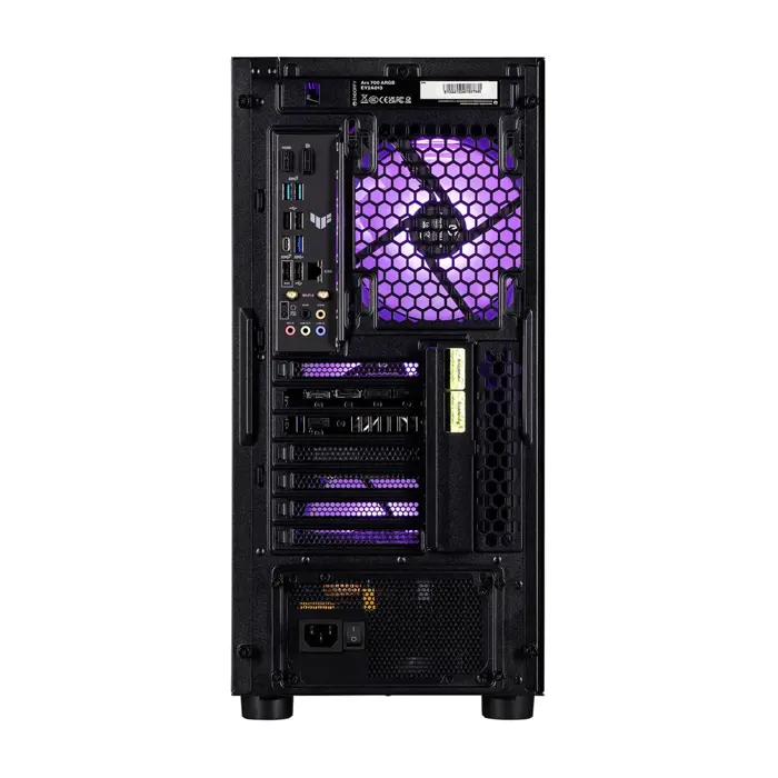 Actina 5901443414636 PC AMD Ryzen™ 7 9800X3D 32 GB DDR5-SDRAM 2 TB SSD AMD Radeon RX9070XT Midi Tower Black