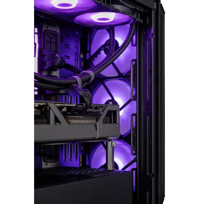 Actina 5901443414636 PC AMD Ryzen™ 7 9800X3D 32 GB DDR5-SDRAM 2 TB SSD AMD Radeon RX9070XT Midi Tower Black