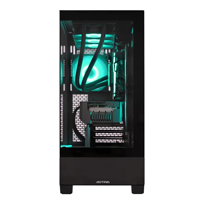 Actina 5901443416531 PC AMD Ryzen™ 7 9800X3D 32 GB DDR5-SDRAM 2 TB SSD NVIDIA GeForce RTX 5080 Windows 11 Home Midi Tower Black