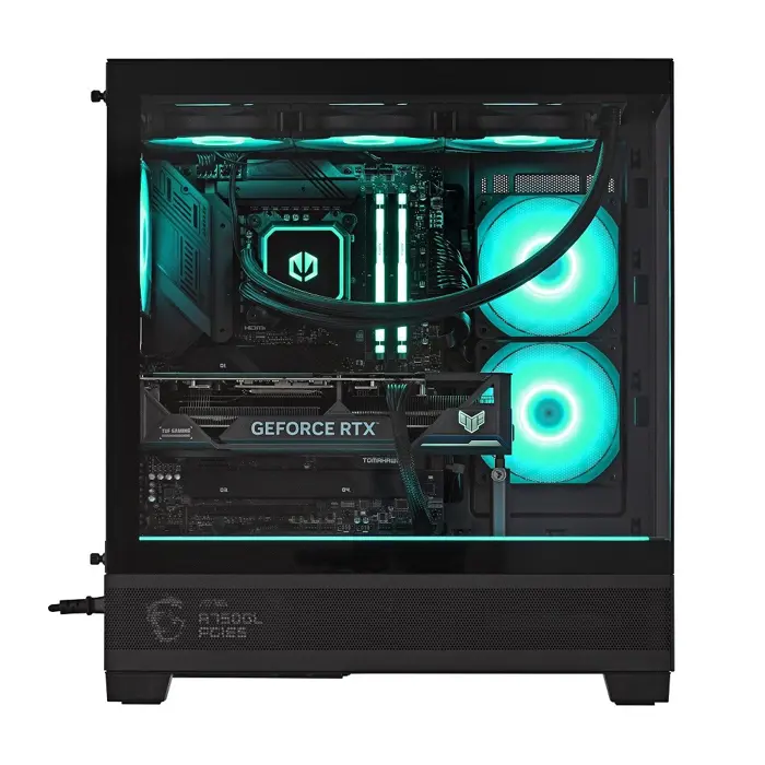 Actina 5901443416531 PC AMD Ryzen™ 7 9800X3D 32 GB DDR5-SDRAM 2 TB SSD NVIDIA GeForce RTX 5080 Windows 11 Home Midi Tower Black