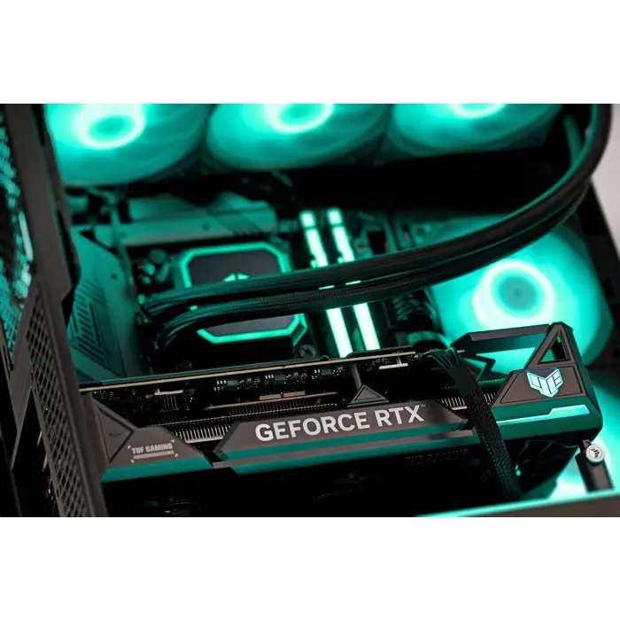 Actina 5901443416531 PC AMD Ryzen™ 7 9800X3D 32 GB DDR5-SDRAM 2 TB SSD NVIDIA GeForce RTX 5080 Windows 11 Home Midi Tower Black