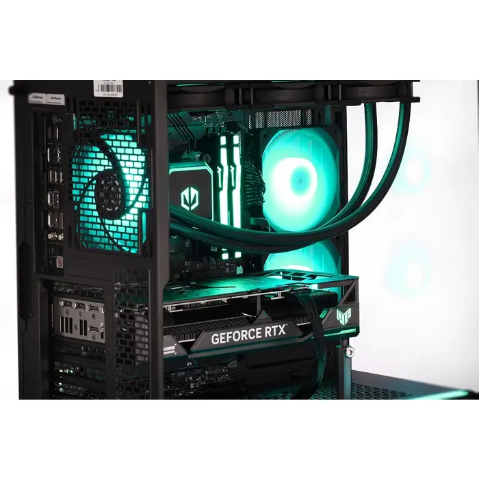 Actina 5901443416531 PC AMD Ryzen™ 7 9800X3D 32 GB DDR5-SDRAM 2 TB SSD NVIDIA GeForce RTX 5080 Windows 11 Home Midi Tower Black
