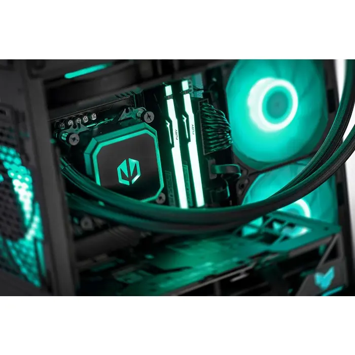 Actina 5901443416531 PC AMD Ryzen™ 7 9800X3D 32 GB DDR5-SDRAM 2 TB SSD NVIDIA GeForce RTX 5080 Windows 11 Home Midi Tower Black