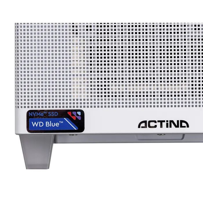 Actina 5901443430599 PC AMD Ryzen™ 7 8700F 32 GB DDR5-SDRAM 1 TB SSD AMD Radeon RX 9070 XT Mini Tower White