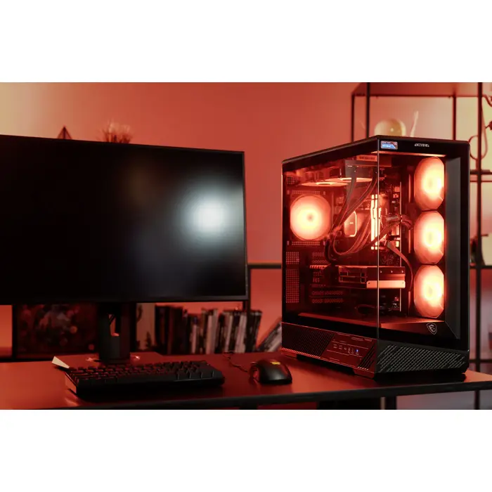 Actina 5901443440291 PC AMD Ryzen™ 9 9950X3D 32 GB DDR5-SDRAM 1 TB SSD NVIDIA GeForce RTX 5080 Windows 11 Home Midi Tower Black