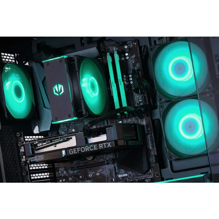 Actina 5901443443469 PC AMD Ryzen™ 5 8400F 16 GB DDR5-SDRAM 1 TB SSD NVIDIA GeForce RTX 5060 Midi Tower Black