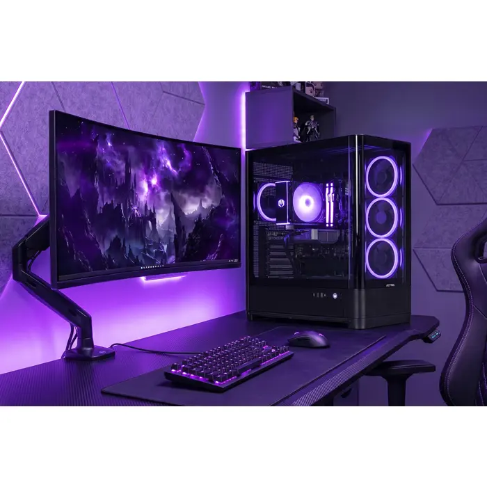 Actina 5901443444718 PC Intel Core 5 245KF 16 GB DDR5-SDRAM 1 TB SSD NVIDIA GeForce RTX 5060 Windows 11 Home Midi Tower Black