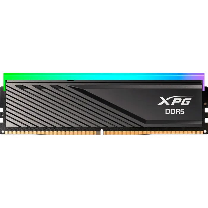 ADATA DDR5 - 16GB - 6000 - CL - 48, single (1x 16 GB), RAM (black, AX5U6000C4816G-SLABRBK, XPG Lancer Blade RGB, INTEL XMP, AMD EXPO)