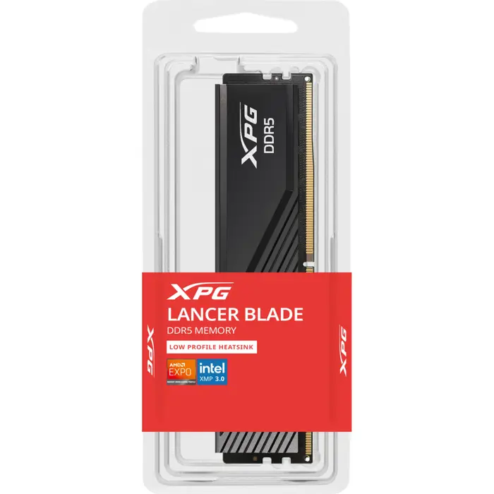 ADATA DIMM 16 GB DDR5-6000 (black, AX5U6000C2816G-SLABBK, XPG Lancer Blade, INTEL XMP, AMD EXPO)