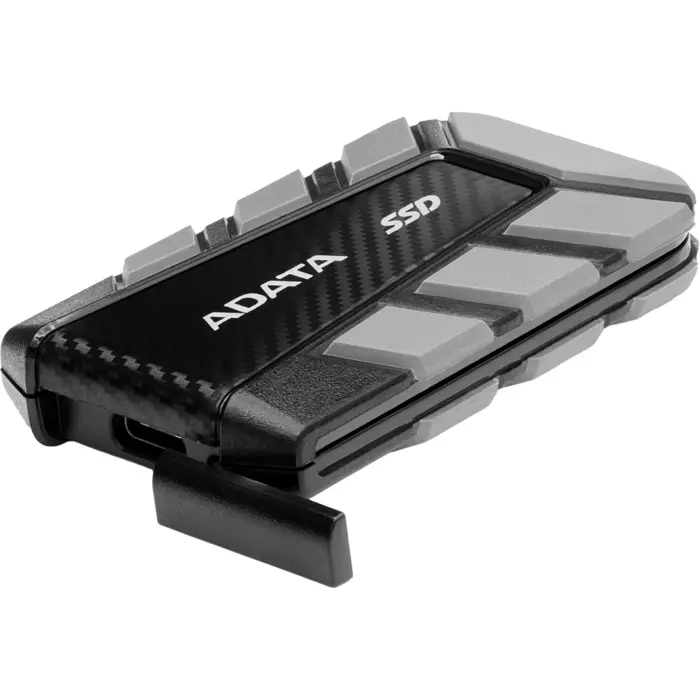 ADATA External SSD SD820 1 TB, External SSD (black/gray, USB-C 3.2 Gen 2 (10 Gbit/s))