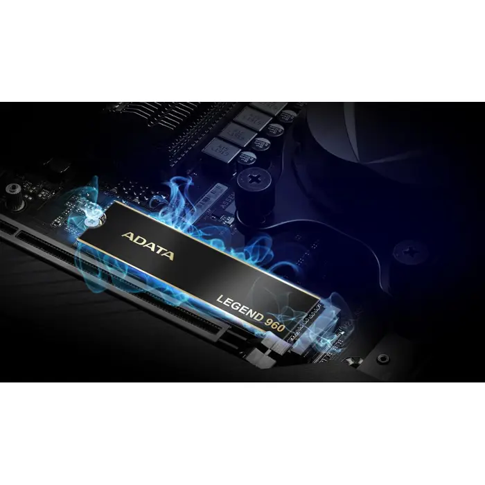 ADATA LEGEND 960 2 TB - SSD - M.2 - PCIe 4.0 x4, dark grey/gold