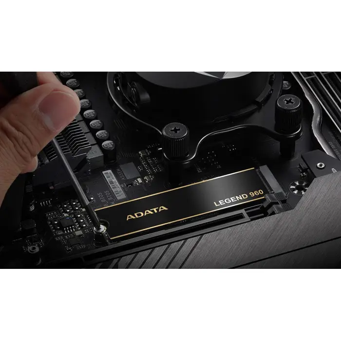ADATA LEGEND 960 2 TB - SSD - M.2 - PCIe 4.0 x4, dark grey/gold