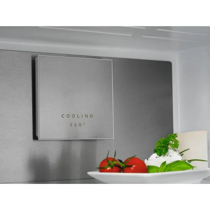 AEG RCS736DXMB, fridge-freezer combination (stainless steel (dark))