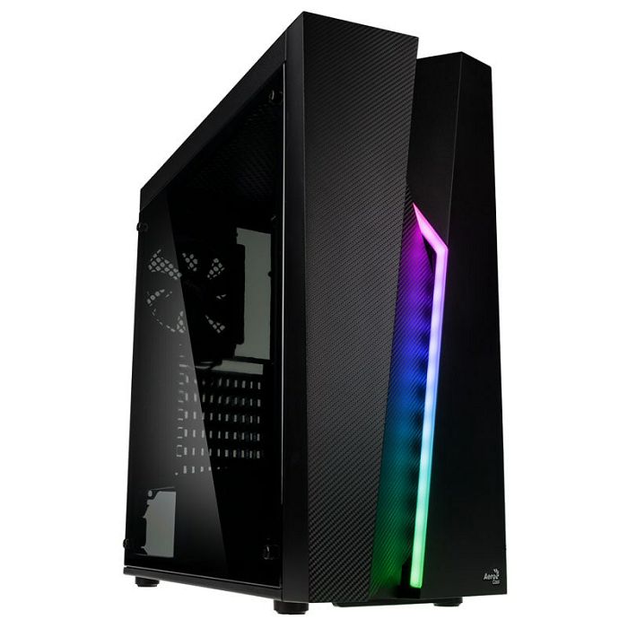 Aerocool Bolt RGB Midi-Tower - crno, akrilno staklo ACCM-PV15012.11