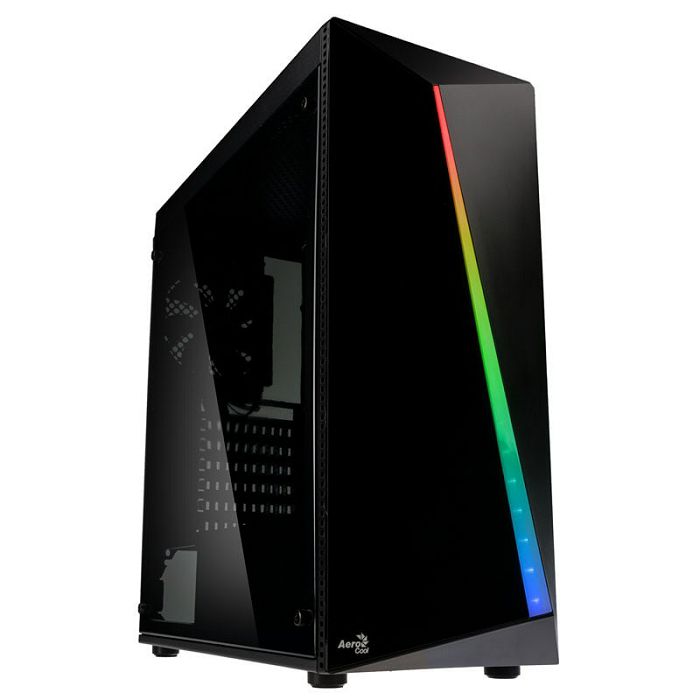 Aerocool Shard RGB Midi-Tower - crno, akrilno staklo ACCM-PV14012.11