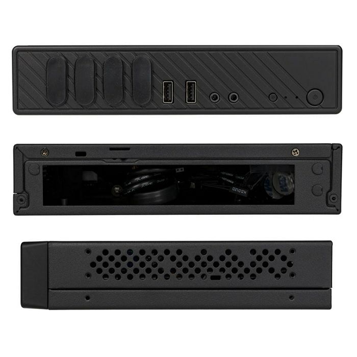 Akasa Cypher SPX Thin Mini-ITX case, OEM - black A-ITX39-M1B