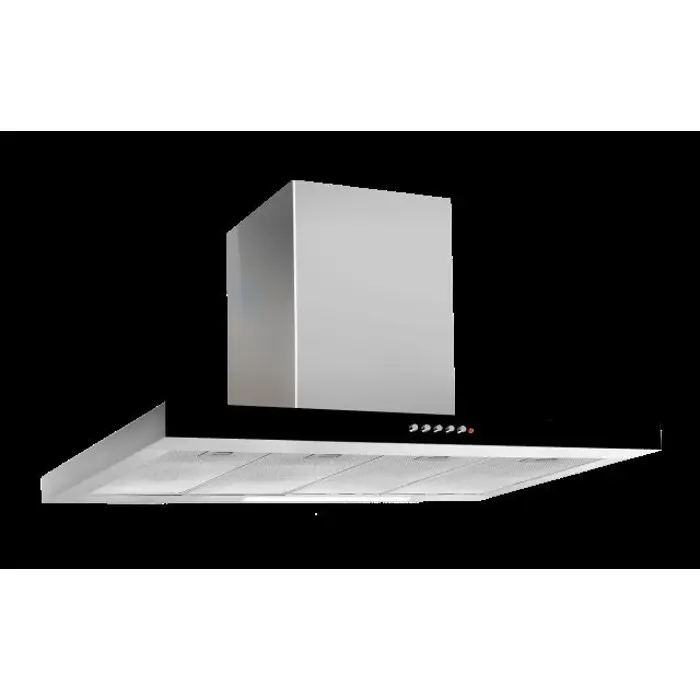 Akpo WK-4 Feniks Slim Glass 60 INOX ECO Wall-mounted Stainless steel