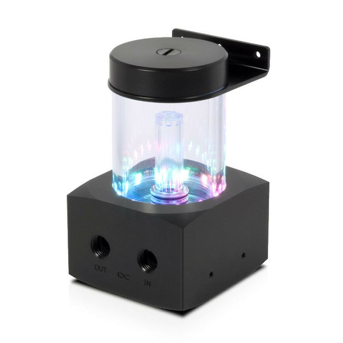 Alphacool Core 100 Aurora ARGB reservoir, acrylic - black 15393